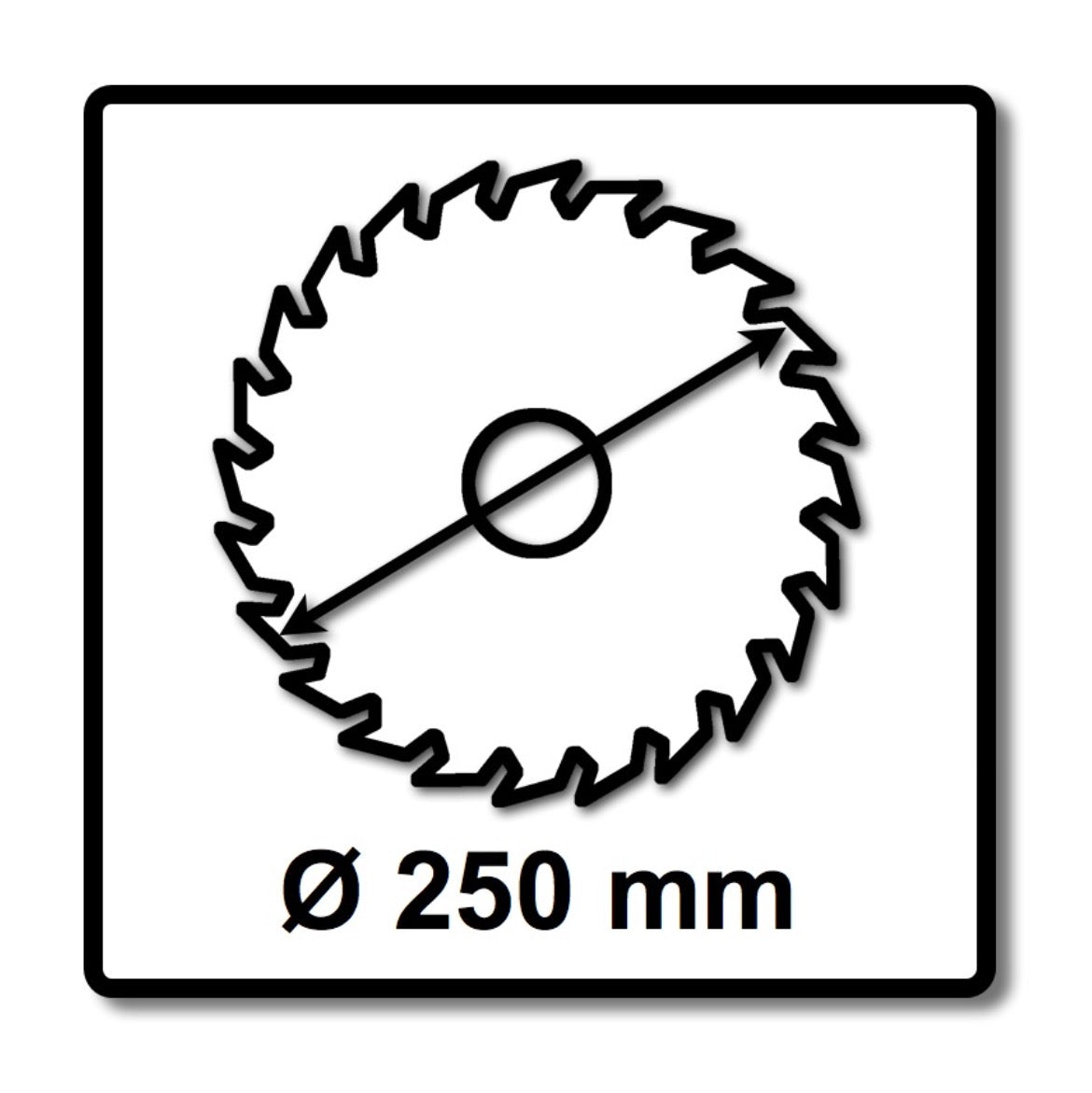 Bosch Kreissägeblatt Standard for Aluminium 250 x 1,8 x 30 mm 68 Zähne ( 2608837778 ) - Toolbrothers