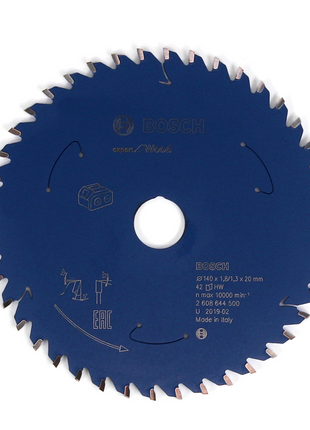 Bosch Kreissägeblatt Expert for Wood 140 x 1,3 x 20 mm 42 Zähne für Holz ( 2608644500 ) - Toolbrothers