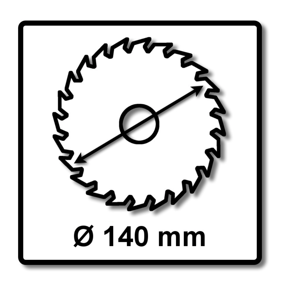 Bosch Kreissägeblatt Expert for Wood 140 x 1,3 x 20 mm 42 Zähne für Holz ( 2608644500 ) - Toolbrothers