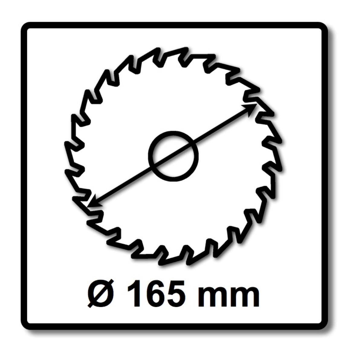 Bosch Kreissägeblatt Expert for Wood 165 x 1,0 x 20 mm 24 Zähne für Holz ( 2608644507 ) - Toolbrothers