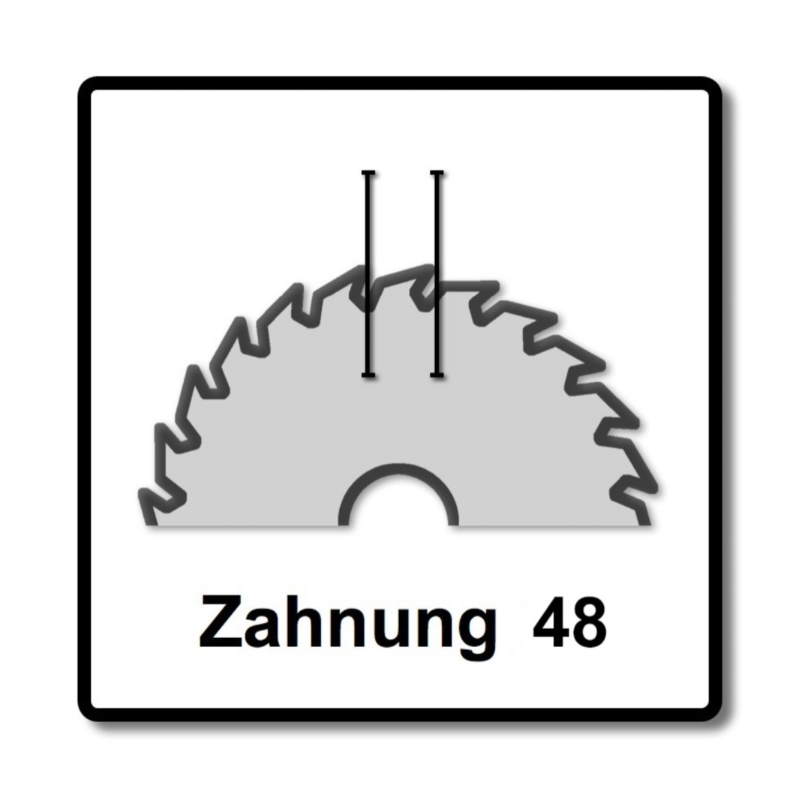 Bosch Kreissägeblatt Expert for Wood 250 x 1,6 x 30 mm 48 Zähne für Holz ( 2608644523 ) - Toolbrothers