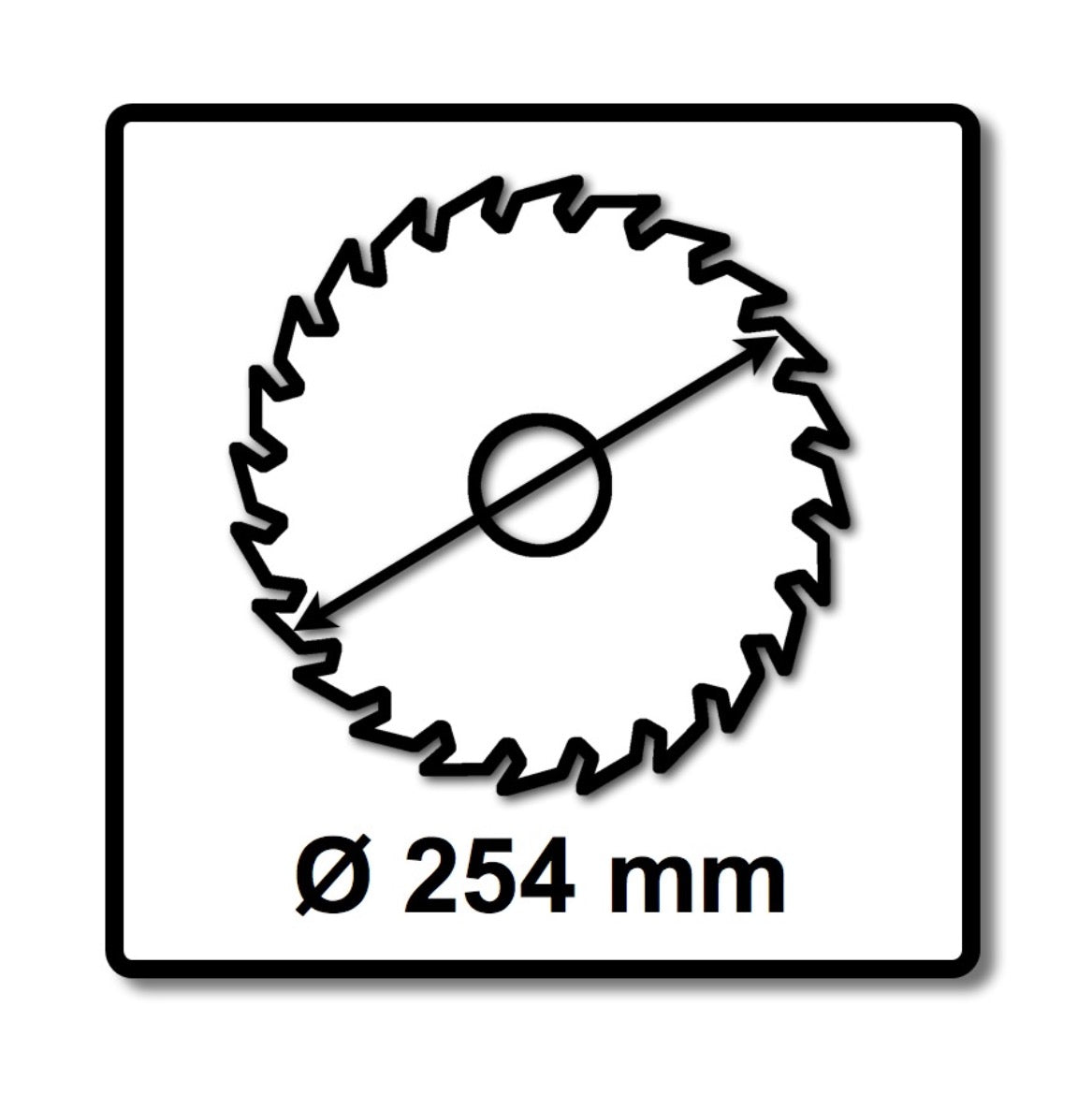 Bosch Kreissägeblatt Expert for Wood 254 x 1,6 x 30 mm 60 Zähne für Holz ( 2608644526 ) - Toolbrothers