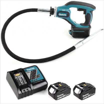 Makita DVR 450 RM Akku Betonverdichter 18V + 2x Akku 4,0Ah + Ladegerät - Toolbrothers