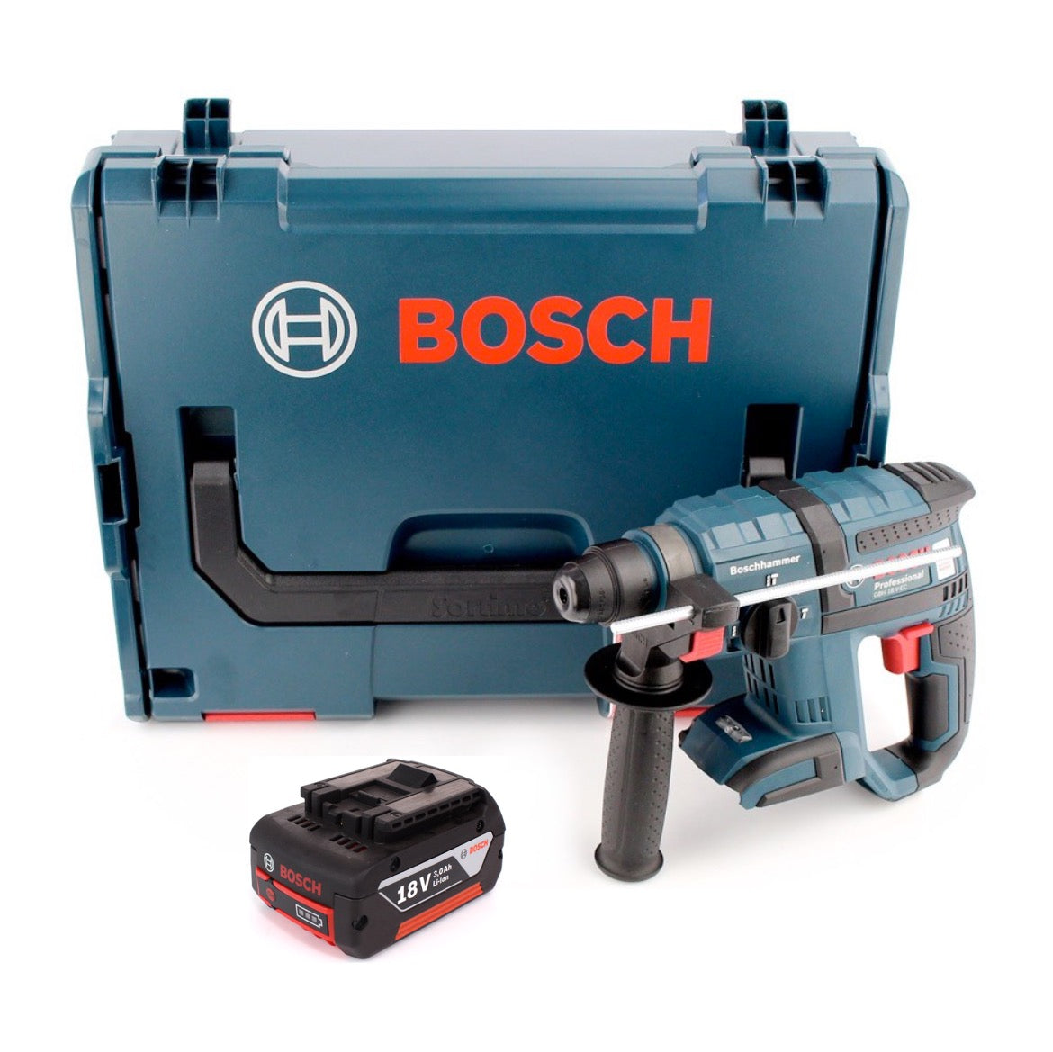 Bosch GBH 18 V-EC Akku Bohrhammer 18 V  1,7 J SDS-Plus brushless + 1x Akku 3,0 Ah in L-Boxx - ohne Schnellladegerät - Toolbrothers