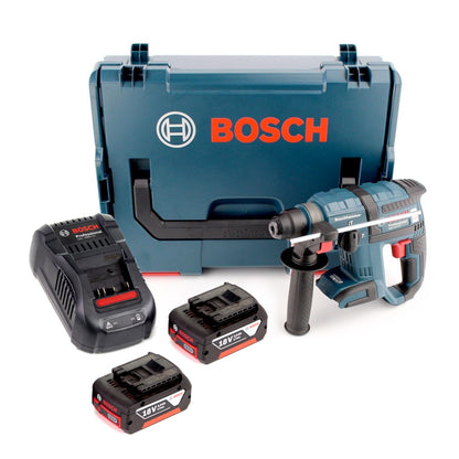 Bosch GBH 18 V-EC Akku Bohrhammer 18V 1,7J SDS-Plus brushless + 2x Akkus 3,0Ah + Schnellladegerät in L-Boxx - Toolbrothers