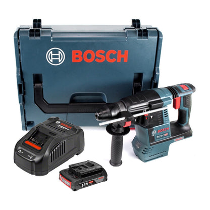 Bosch GBH 18V-26 Akku Bohrhammer 18V 2,6J brushless SDS plus + 1x Akku 2,0Ah + Ladegerät + L-Boxx - Toolbrothers