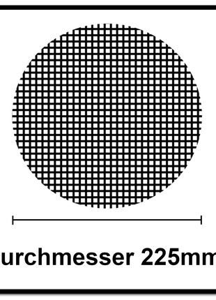 Mirka ABRANET Schleifscheiben Grip 225 mm P240 25 Stk. ( 5422302525 ) - Toolbrothers