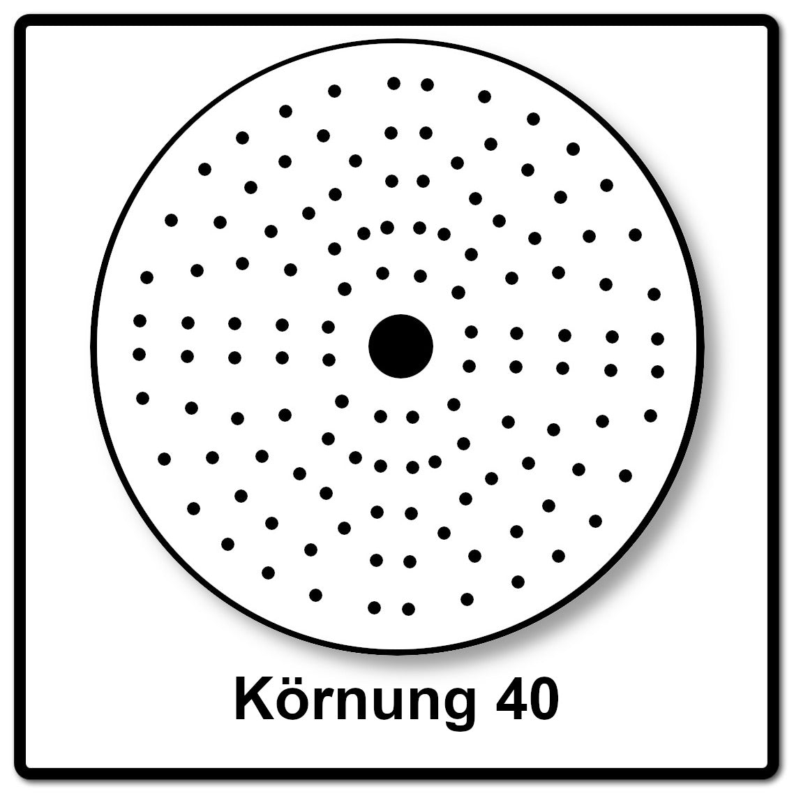 Mirka IRIDIUM Schleifscheiben Grip 150mm K40, 50Stk. ( 246CH05040 ) - Toolbrothers