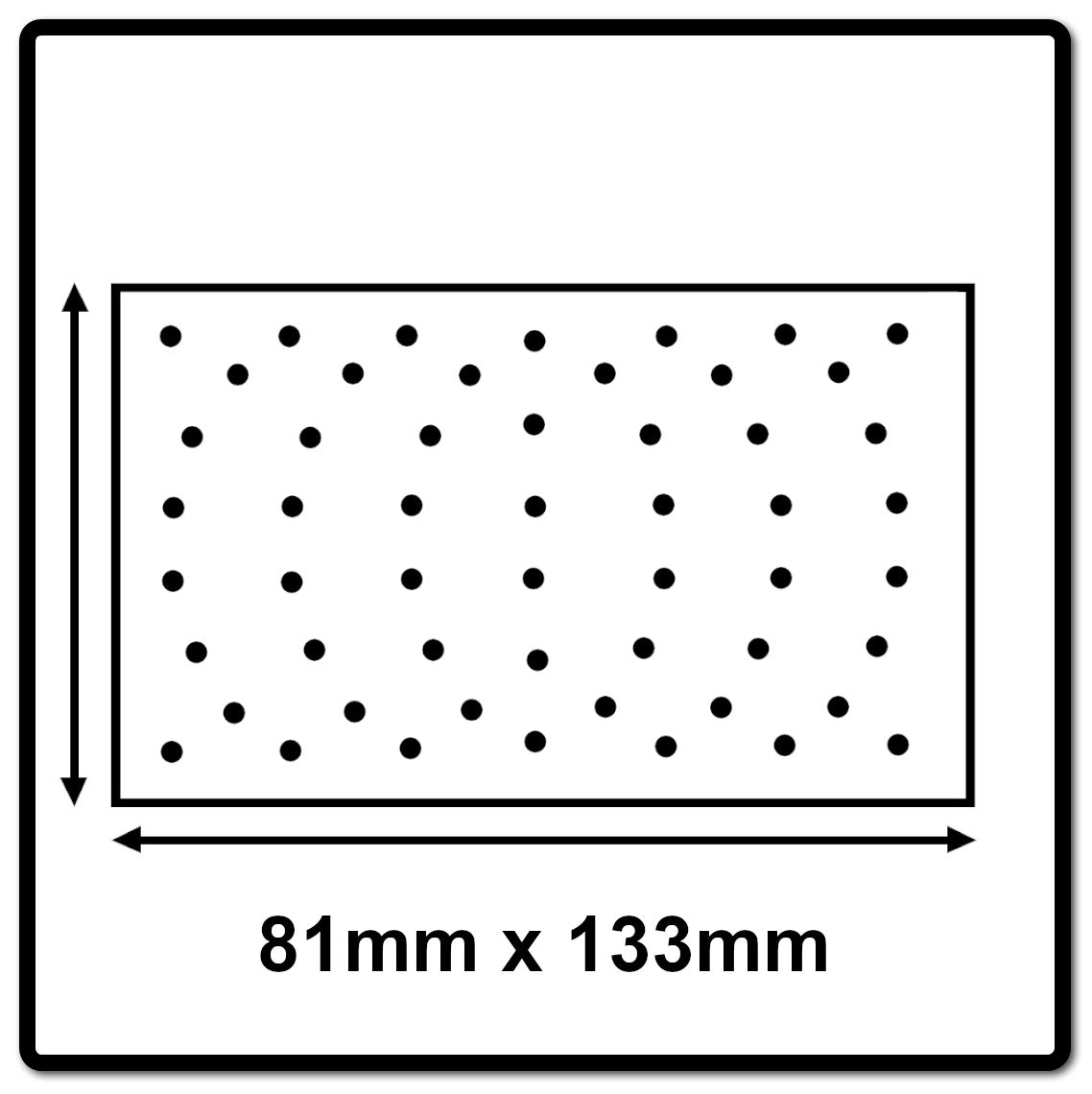 Mirka IRIDIUM Schleifstreifen Grip 81x133mm K40, 50 Stk. ( 246B105040 ) - Toolbrothers