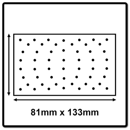 Mirka IRIDIUM Schleifstreifen Grip 81x133mm K40, 50 Stk. ( 246B105040 ) - Toolbrothers