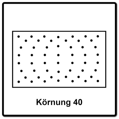 Mirka IRIDIUM Schleifstreifen Grip 81x133mm K40, 50 Stk. ( 246B105040 ) - Toolbrothers