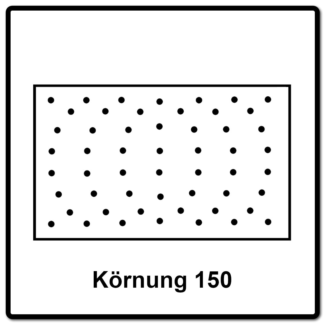 Mirka IRIDIUM Schleifstreifen Grip 81x133mm K150, 100 Stk. ( 246B109915 ) - Toolbrothers