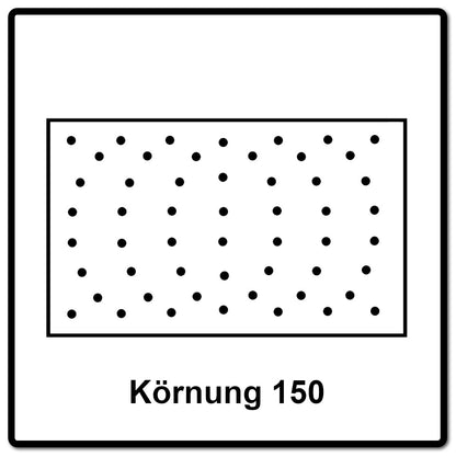 Mirka IRIDIUM Schleifstreifen Grip 81x133mm K150, 100 Stk. ( 246B109915 ) - Toolbrothers