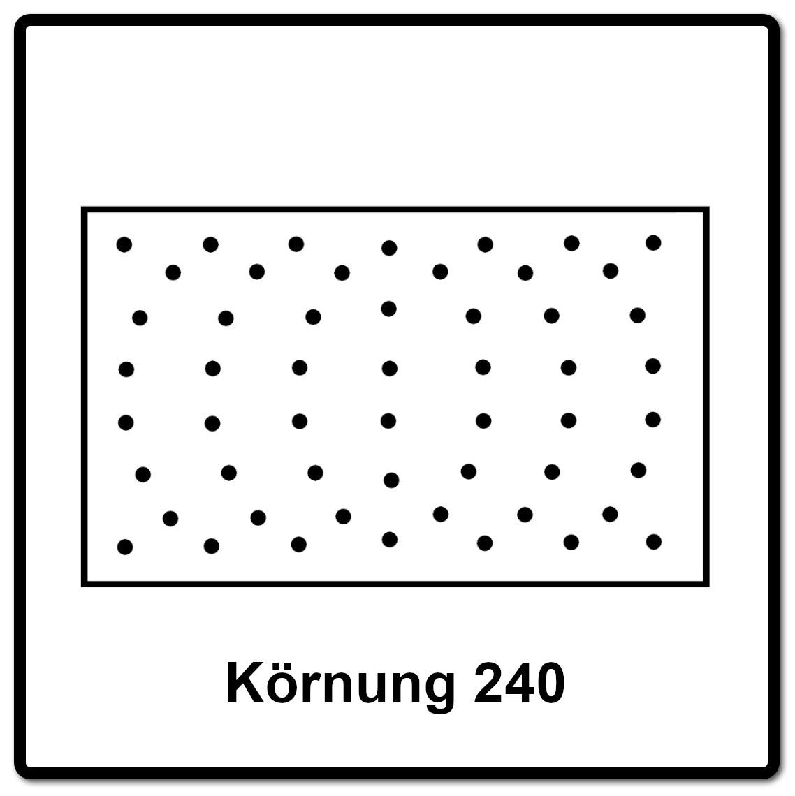 Mirka IRIDIUM Schleifstreifen Grip 81x133mm K240, 100 Stk. ( 246B109925 ) - Toolbrothers