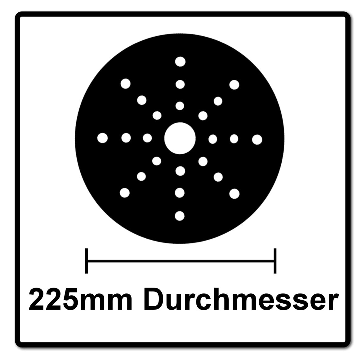 Mirka Softauflage für LEROS Wand- und Deckenschleifer 1 Stk. 225 mm ( MIW9514611 ) - Toolbrothers