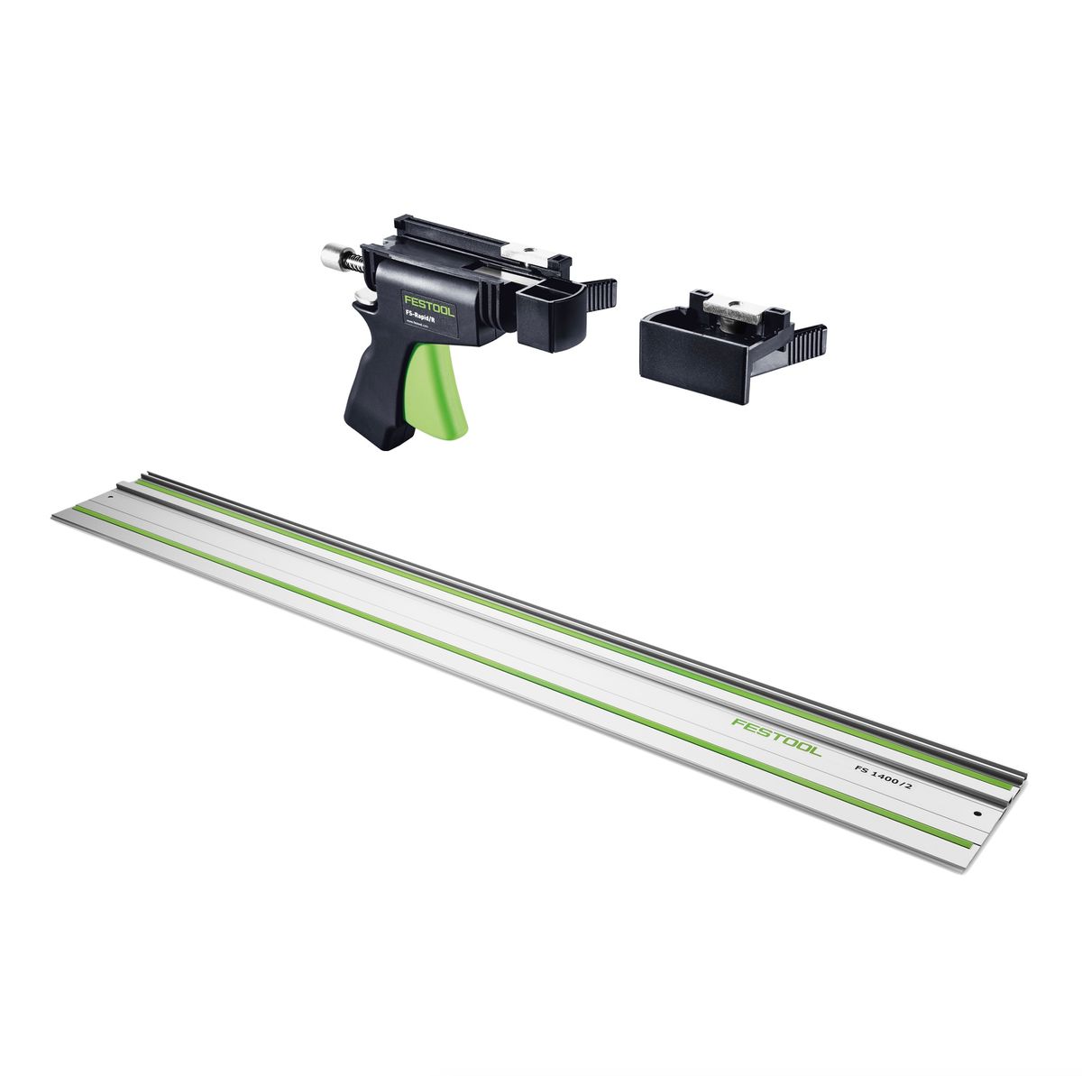 Festool Führungsschiene Schnellspanner Set FS 1400/2 ( 491498 ) + FS-RAPID/R ( 489790 ) - Toolbrothers