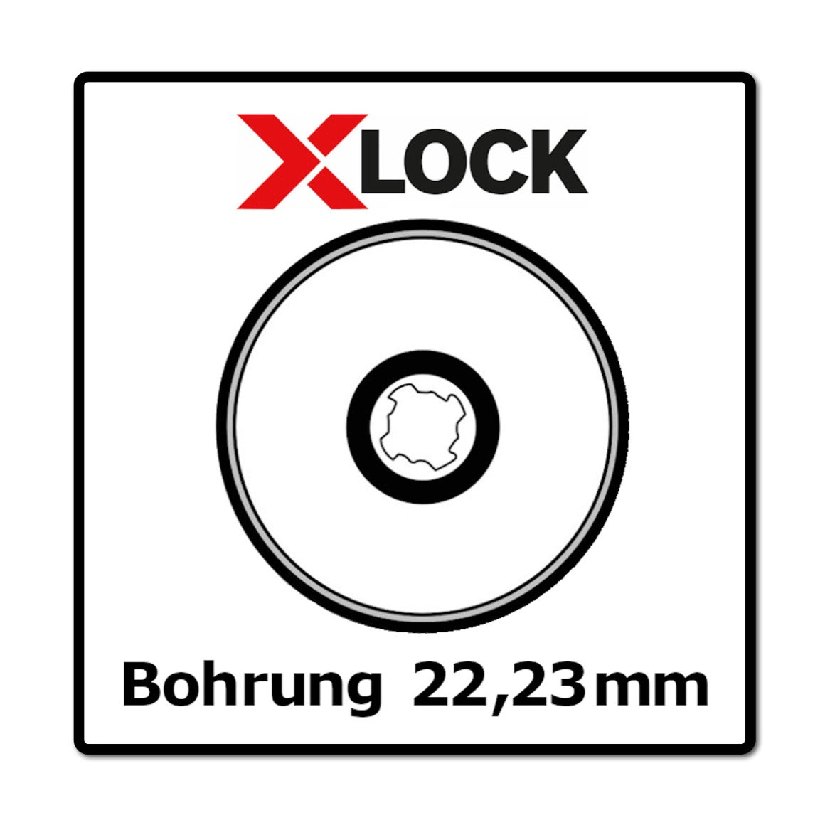 Bosch GWX 18V-10 C Akku Winkelschleifer 18V 125mm brushless X-LOCK + 2x Diamant Trennscheibe X-LOCK 125x22,23mm Best for Ceramic + L-BOXX - Toolbrothers