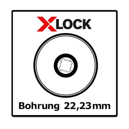 Bosch GWX 18V-10 C Akku Winkelschleifer 18V 125mm brushless X-LOCK + 2x Akku 3,0Ah + Ladegerät + 2x Diamant Trennscheiben X-LOCK 125x22,23mm + L-BOXX - Toolbrothers