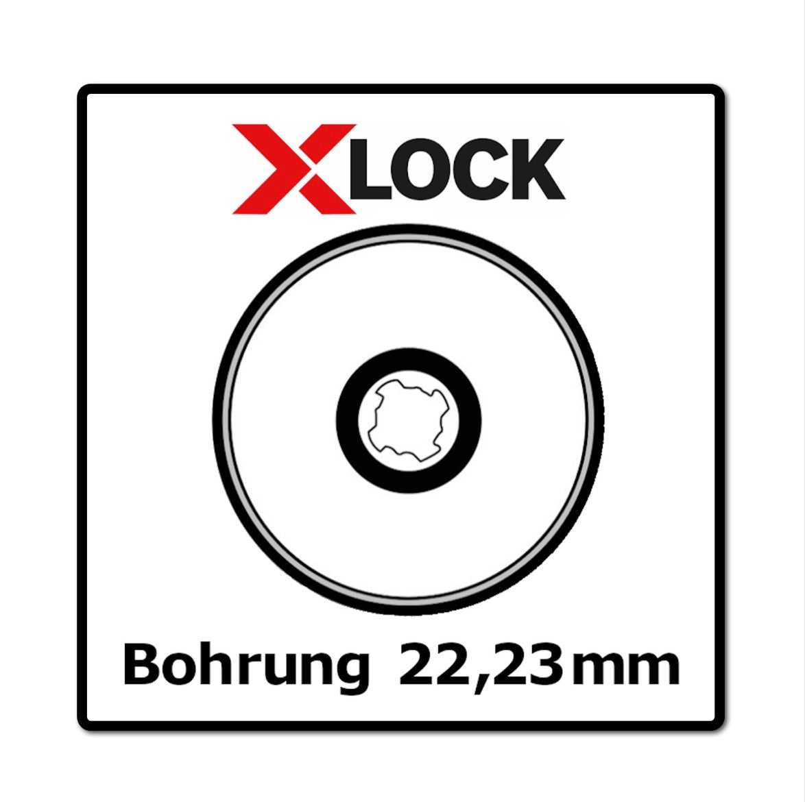 Bosch GWX 18V-10 C Akku Winkelschleifer 18V 125mm brushless X-LOCK+ 2x Akku 3,0Ah + Ladegerät + 10x Trennscheiben X-LOCK 125x22,23mm for Inox + L-BOXX - Toolbrothers