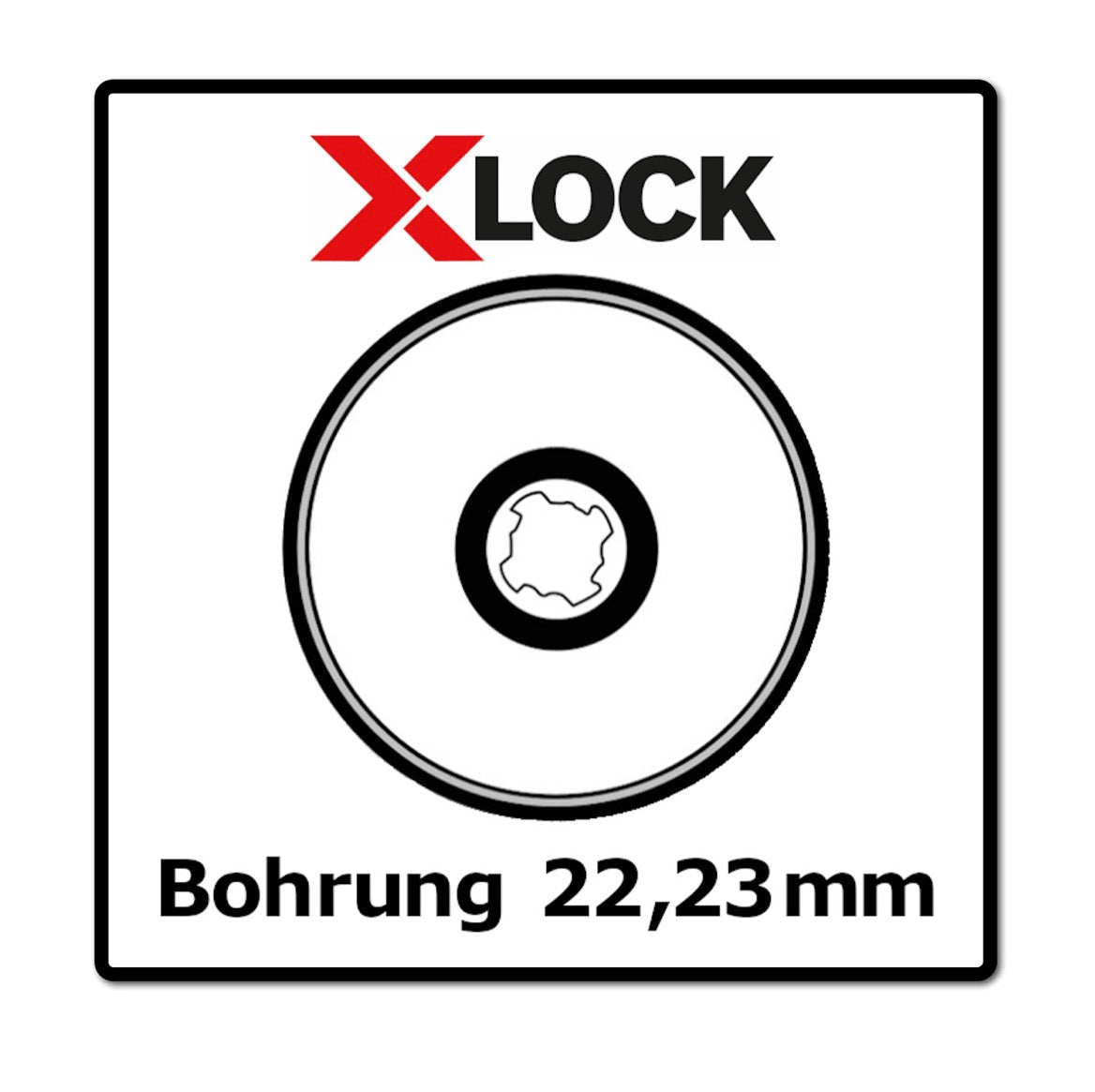 Bosch GWX 18V-10 C Akku Winkelschleifer 18V 125mm brushless X-LOCK + 2x Akku 3,0Ah + Ladegerät + 25x Trennscheiben X-LOCK 125x22,23mm Expert Inox & Metal + L-BOXX - Toolbrothers