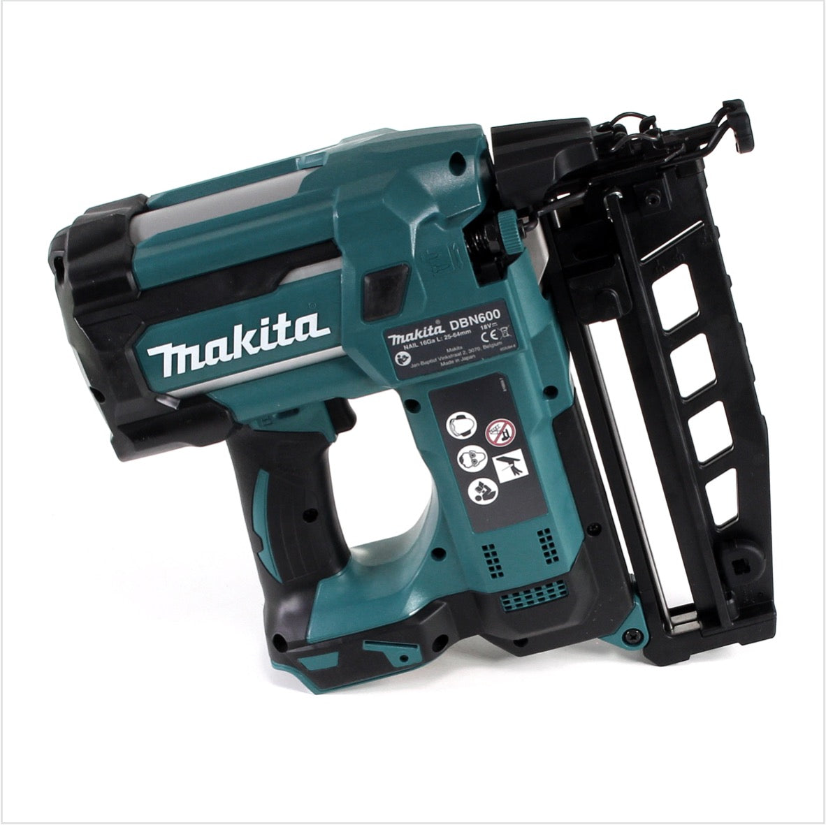 Makita DBN 600 Z Akku Stauchkopfnagler 18V Solo - ohne Akku, ohne Ladegerät - Toolbrothers