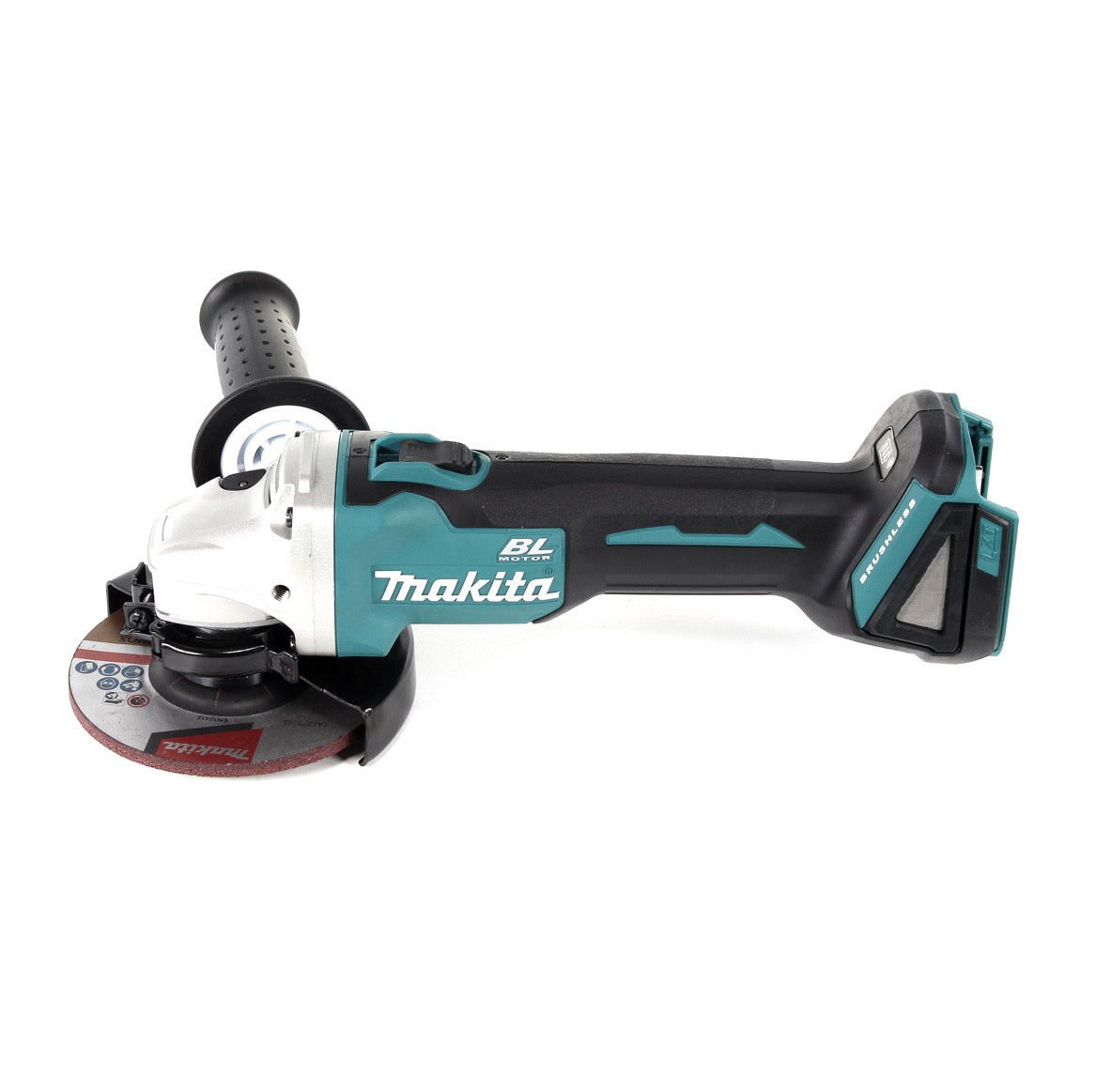 Makita DGA 504 ST1 Akku Winkelschleifer 18V 125mm Brushless + 1x Akku 5,0Ah + Ladegerät + 21x Schruppscheibe + 5x Trennscheibe - Toolbrothers