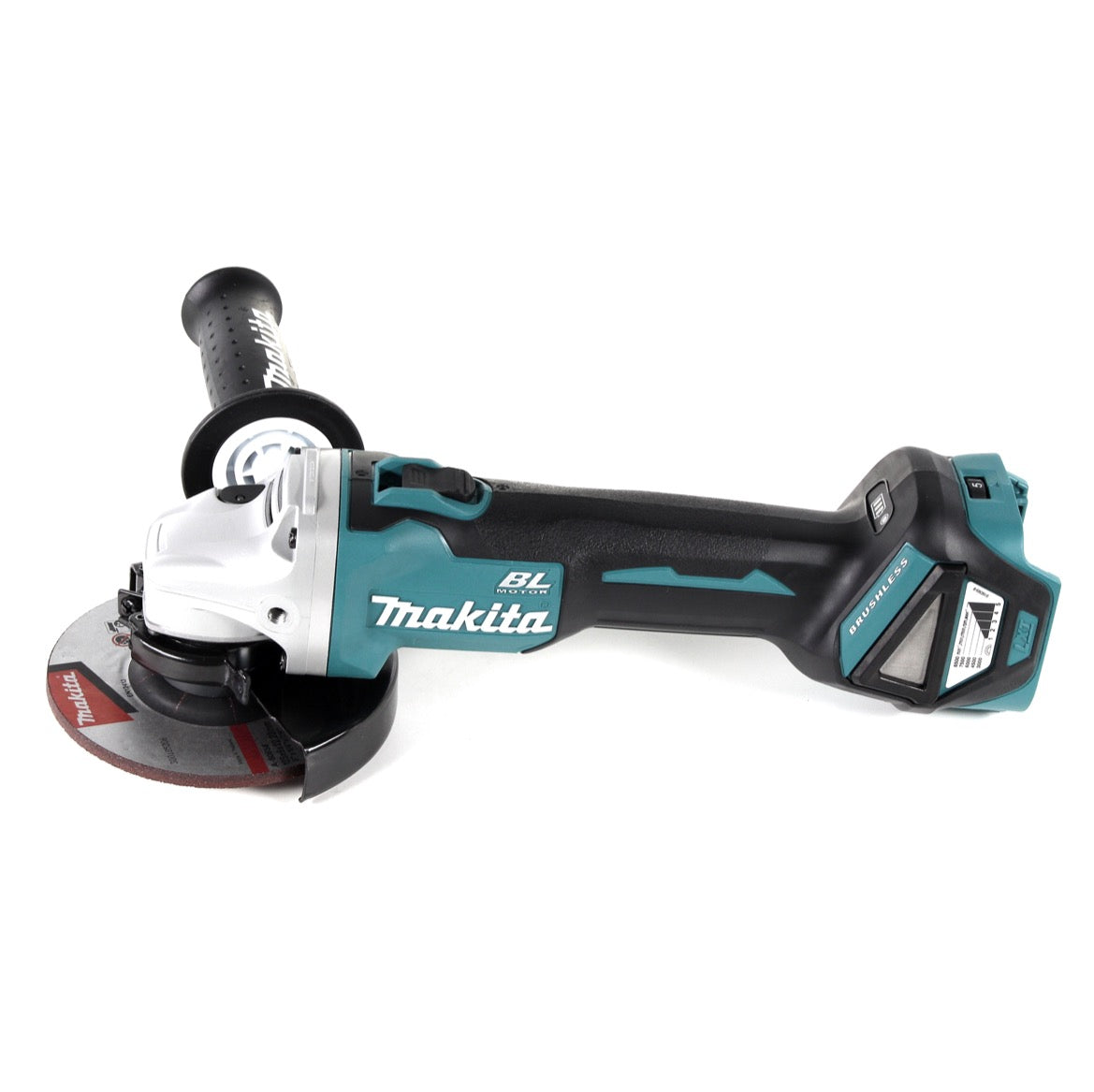 Makita DGA 511 ST1 Akku Winkelschleifer 18 V 125mm Brushless + 1x Akku 5,0Ah + Ladegerät + 26x Scheibe - Toolbrothers