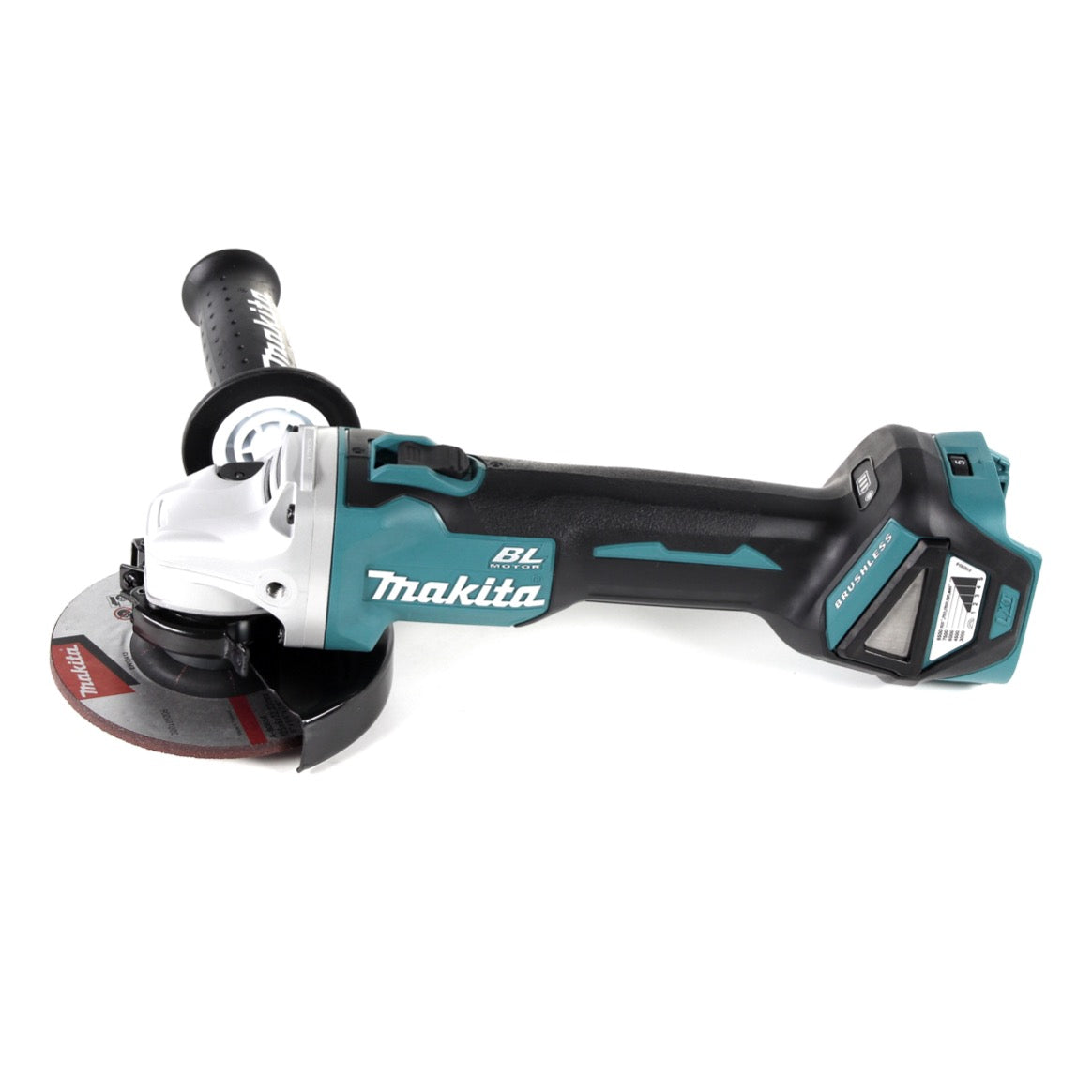 Makita DGA 511 SF1 Akku Winkelschleifer 18 V 125mm Brushless + 1x Akku 3,0Ah + Ladegerät + 26x Scheibe - Toolbrothers