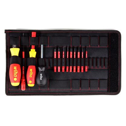 Wiha Drehmoment-Schraubendreher Set TorqueVario®-S electric 13 tlg. ( 40674 ) - Toolbrothers