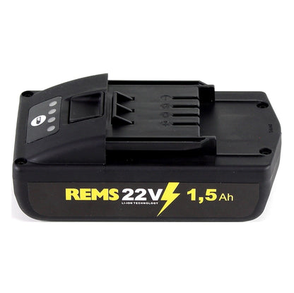 REMS Akku Set Power Pack 21,6V (22V max) mit 2x Akku 1,5Ah + Ladegerät 90W ( 571585 ) - Toolbrothers