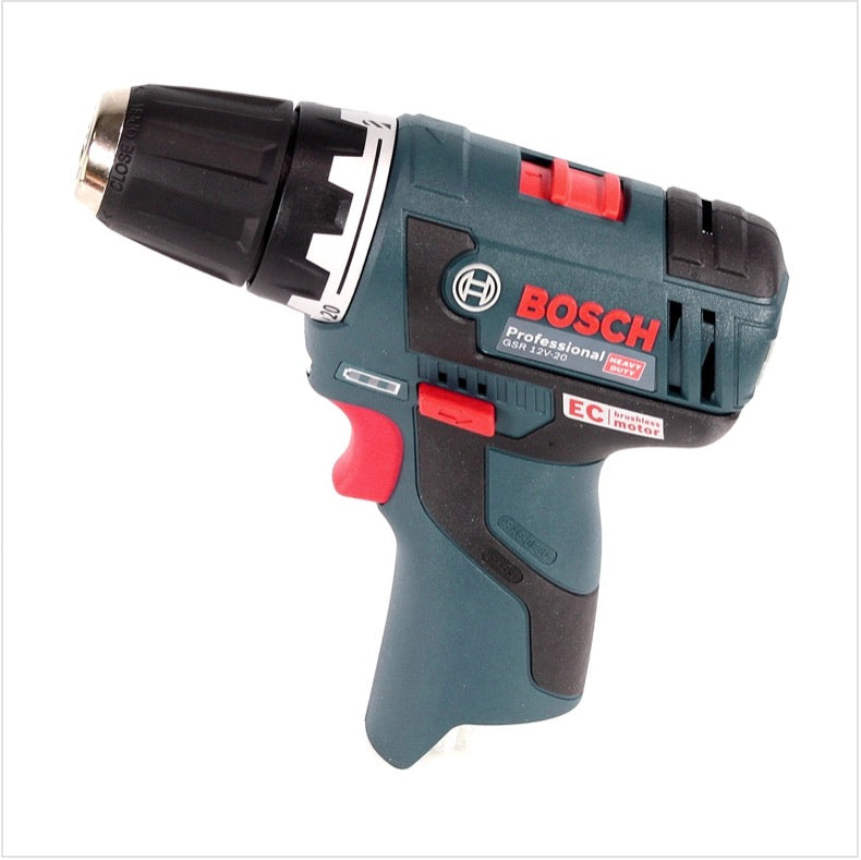 Bosch GSR 12V-20 Akku Bohrschrauber 12V 20Nm brushless + 1x Akku 3,0Ah - ohne Ladegerät - Toolbrothers