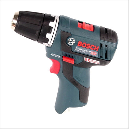 Bosch GSR 12V-20 Akku Bohrschrauber 12V 20Nm brushless + 2x Akku 3,0Ah + Ladegerät - Toolbrothers