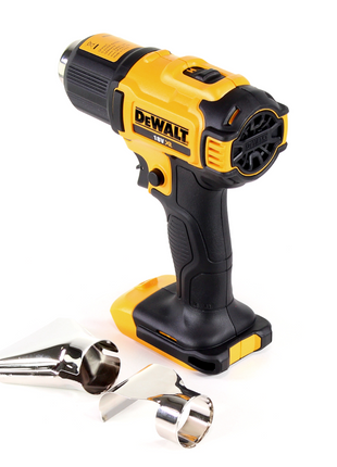 DeWalt DCE 530 N Akku Heißluftpistole 18V 530°C Solo + Flächen- und Reflektordüse - ohne Akku und Ladegerät - Toolbrothers