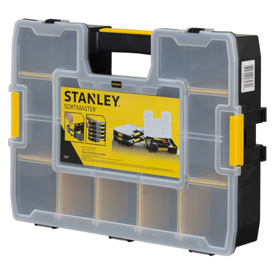 Stanley Organizer Sortmaster Werkzeugkoffer 43x9x33cm mit 17 Fächern ( 1-94-745 ) - Toolbrothers