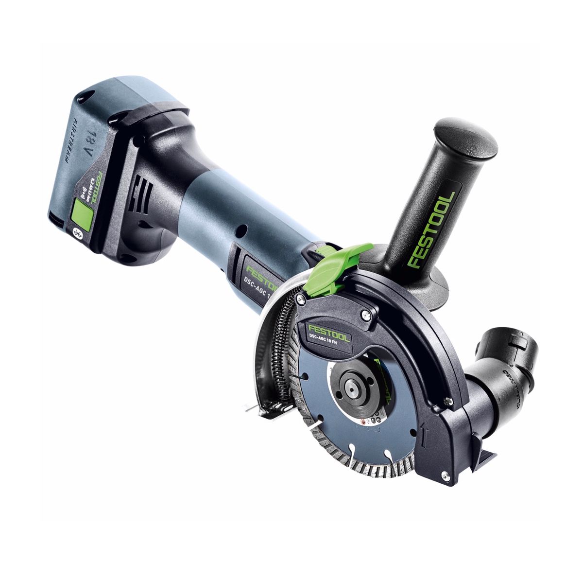 Festool DSC-AGC 18-125 FH Li EB-Basic Akku Freihandtrennsystem 125mm 18V Brushless ( 575759 ) + systainer + 2x Trennscheiben - ohne Akku, ohne Ladegerät - Toolbrothers