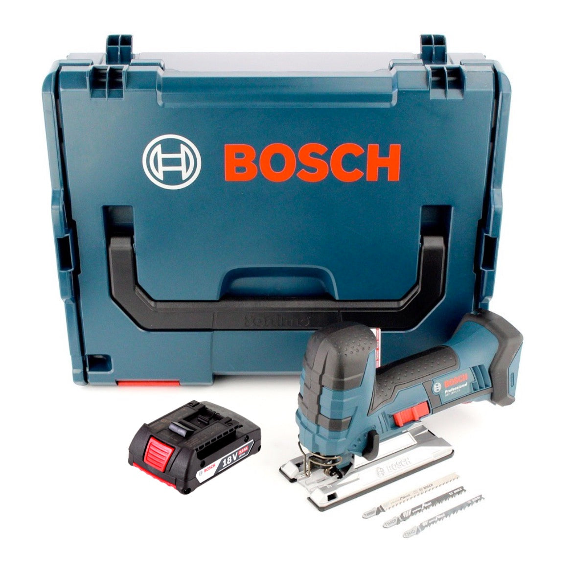 Bosch GST 18 V-LI S Akku Stichsäge 18V + 1x Akku 2,0Ah + L-Boxx - ohne Ladegerät - Toolbrothers