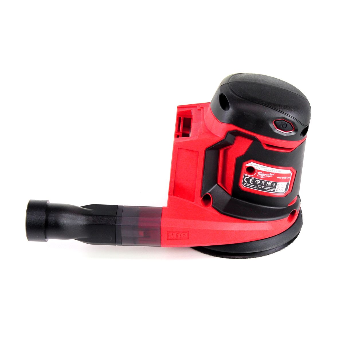 Milwaukee M18 BOS125-401B Akku Exzenterschleifer 18V 125mm + 1x Akku 4,0Ah + Ladegerät + Tasche - Toolbrothers