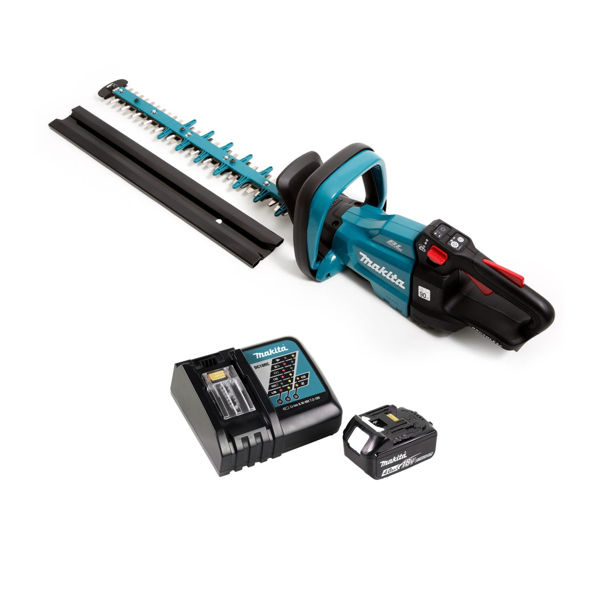 Makita DUH 502 RM1 Akku Heckenschere 18 V 50cm + 1x Akku 4,0 Ah + Ladegerät - Toolbrothers