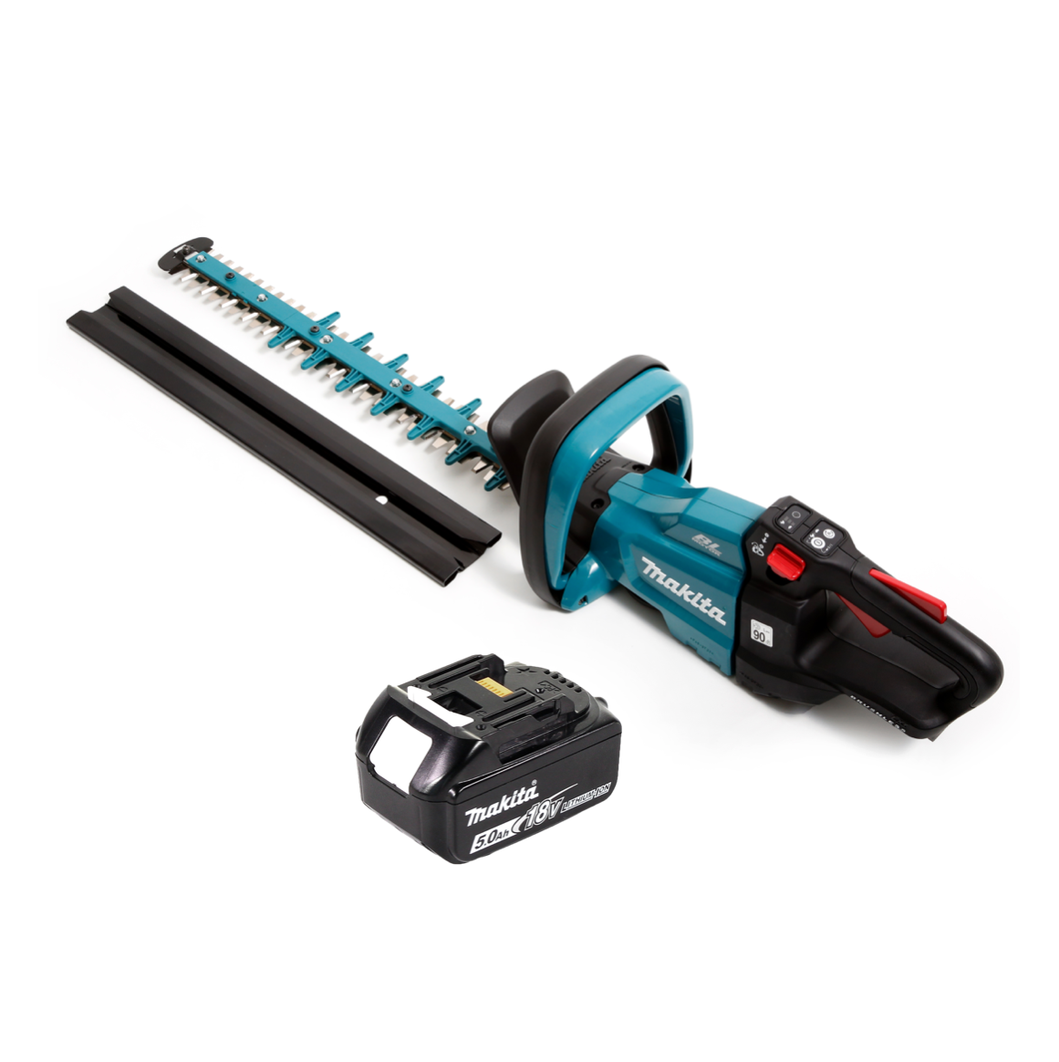 Makita DUH 502 T1 Akku Heckenschere 18V 50cm + 1x Akku 5,0 Ah - ohne Ladegerät - Toolbrothers