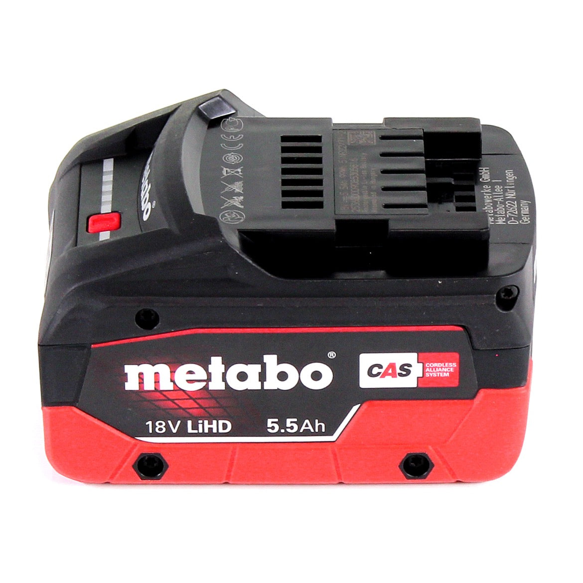 Metabo LiHD Akkupack 18 V 5,5 Ah Li-Ion Akku ( 625368000 ) CAS System - Toolbrothers