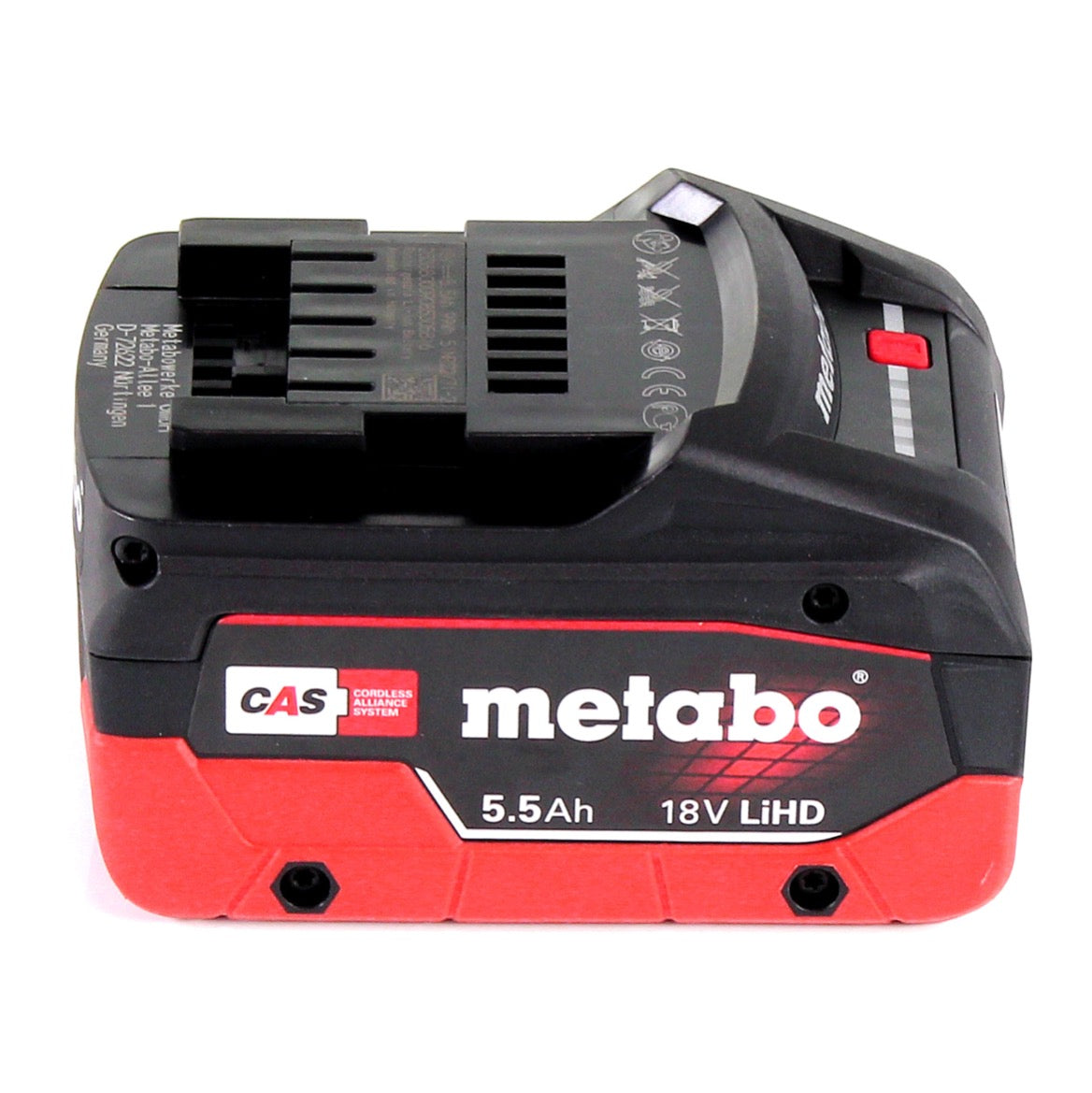 Metabo LiHD Akkupack 18 V 5,5 Ah Li-Ion Akku ( 625368000 ) CAS System - Toolbrothers