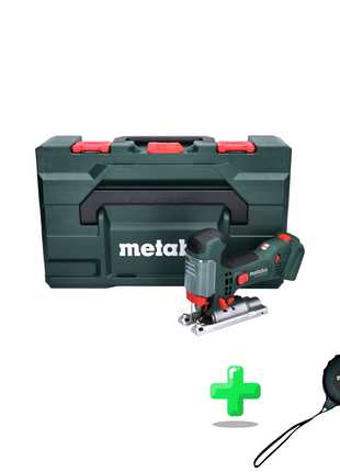 Metabo STA 18 LTX 100 Akku Stichsäge 18 V + metaBOX ( 601002840 ) + Metabo Maßband 5 Meter