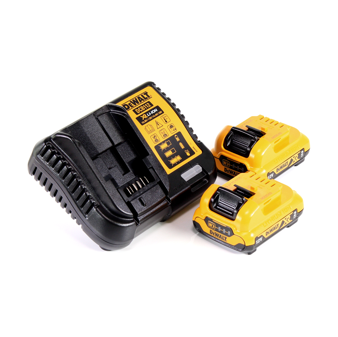 DeWalt DCF 902 D2 Akku Schlagschrauber 12V 168Nm + 2x Akku 2,0 Ah + Lader + Koffer - Toolbrothers