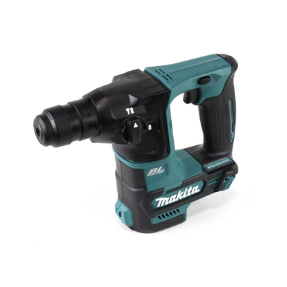 Makita HR 166 DWA2E1 Akku Bohrhammer 10.8V SDS-Plus Brushless + Koffer + 64-tlg. Zubehörset + 2x Akku 2,0Ah + 1x Ladegerät - Toolbrothers