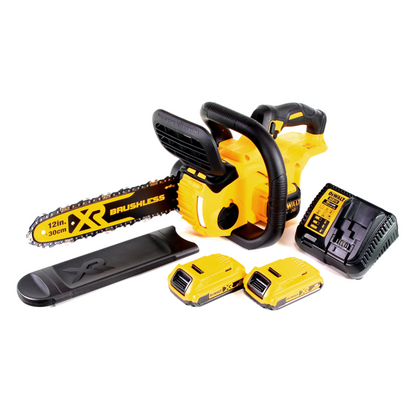 DeWalt DCM 565 D2 Akku Kettensäge 18V + 2x Akku 2,0 Ah + Ladegerät - Toolbrothers