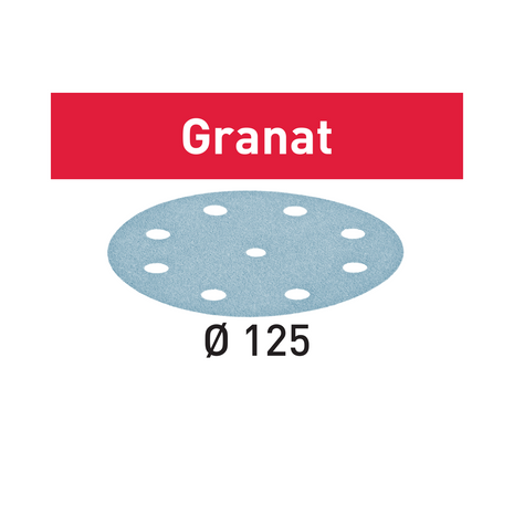 Festool STF D125/8 Schleifscheiben 125 mm Granat P40 50 Stück ( 497165 ) - Toolbrothers