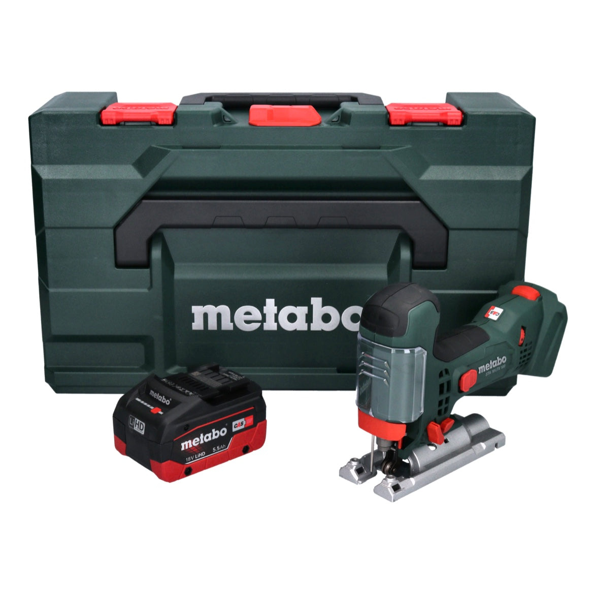 Metabo STA 18 LTX 100 Akku Stichsäge 18 V + 1x Akku 5,5 Ah + metaBOX - ohne Ladegerät - Toolbrothers