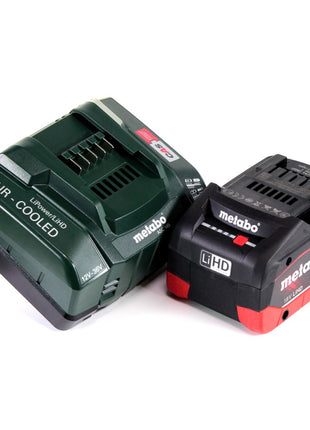 Metabo Akku Basis Set 18V mit 1x Akku LiHD 5,5Ah ( 625368000 ) + Ladegerät ASC 145 ( 627378000 ) - Toolbrothers