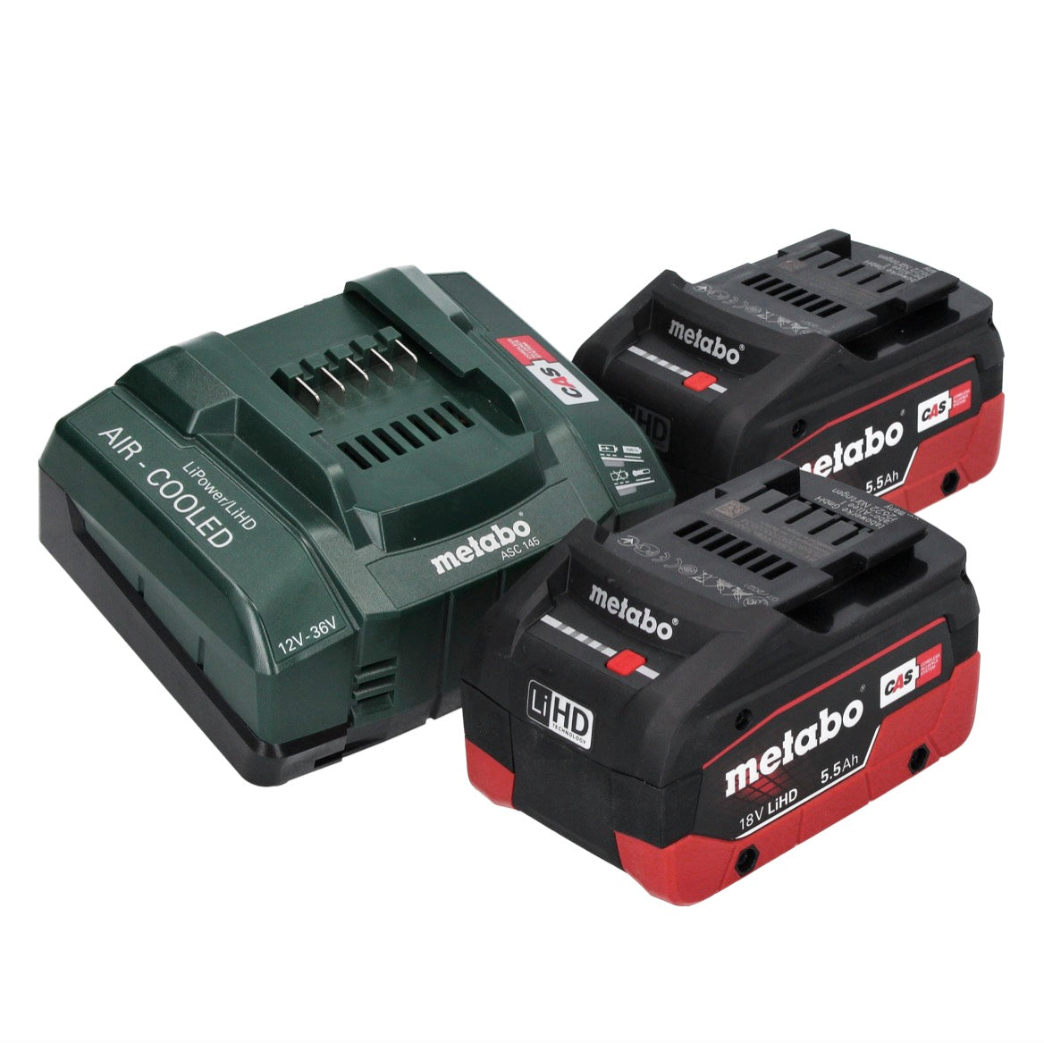 Metabo SSW 18 LTX 300 BL Akku Schlagschrauber 18 V 300 Nm 1/2" Brushless + 2x Akku 5,5 Ah + Ladegerät + metaBOX - Toolbrothers