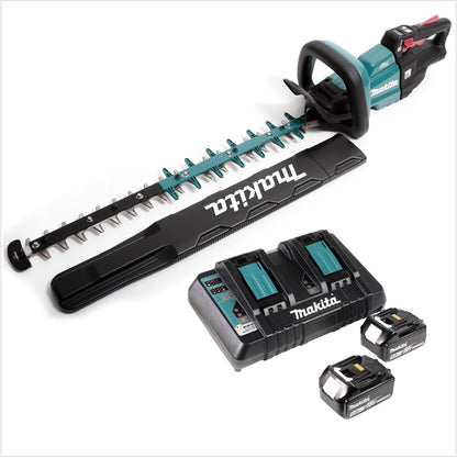 Makita DUH 601 PTE Akku Heckenschere 18V 60cm Brushless + 2x Akku 5,0Ah + Ladegerät - Toolbrothers